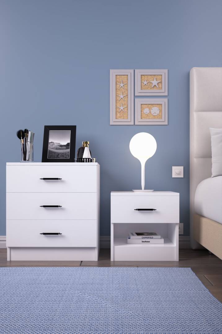 Yatak Odası Komodin (Adet) - 1